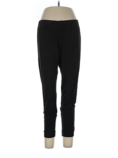Pre-owned H&m Casual Pants In Black