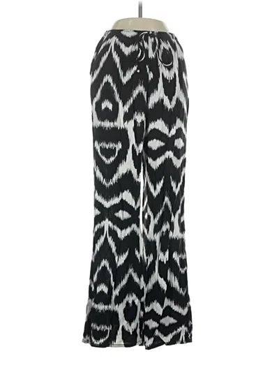 Pre-owned H&m Casual Pants In Black