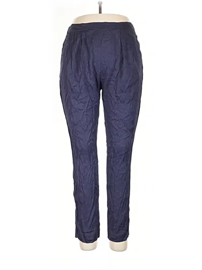 Pre-owned H&m Casual Pants In Blue