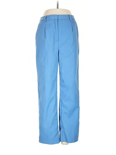 Pre-owned H&m Casual Pants In Blue