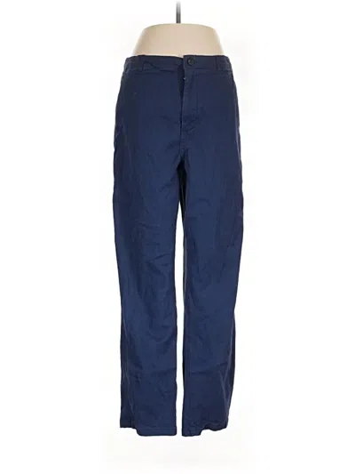 Pre-owned H&m Casual Pants In Blue
