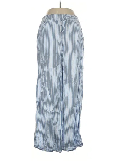 Pre-owned H&m Casual Pants In Blue