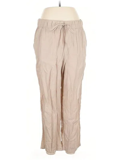 Pre-owned H&m Casual Pants In Brown