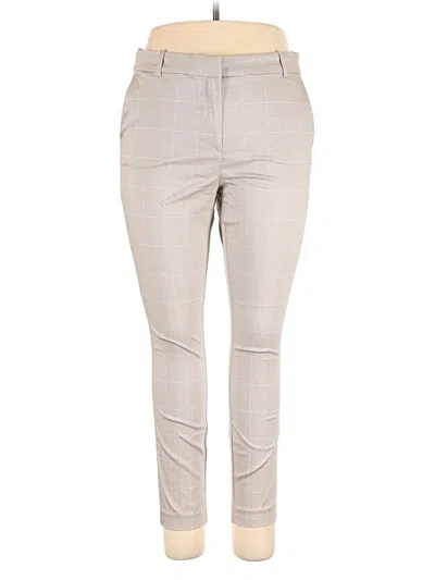 Pre-owned H&m Casual Pants In Brown