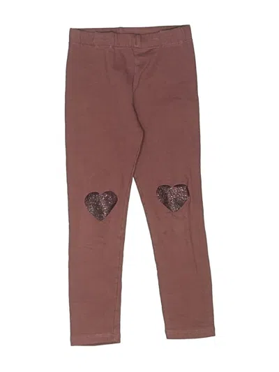 Pre-owned H&m Kids' Casual Pants In Brown