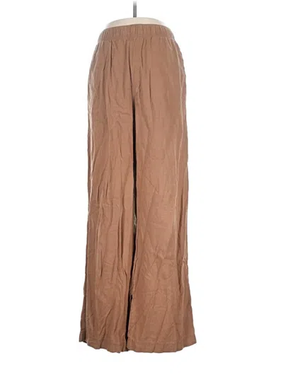 Pre-owned H&m Casual Pants In Brown