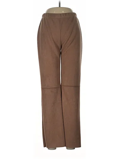 Pre-owned H&m Casual Pants In Brown