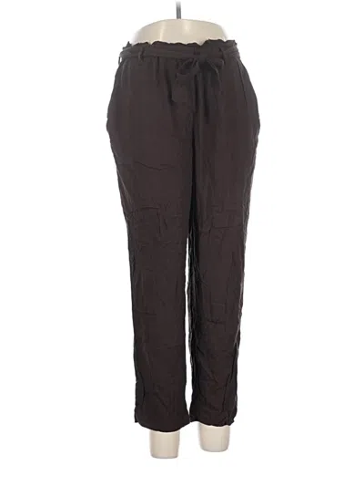 Pre-owned H&m Casual Pants In Brown