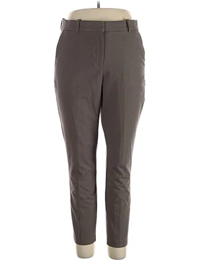 Pre-owned H&m Casual Pants In Brown