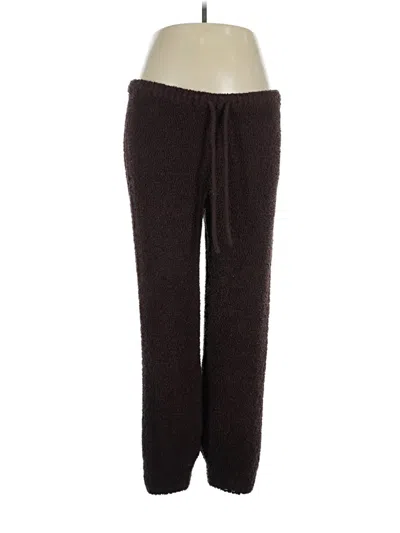Pre-owned H&m Casual Pants In Brown