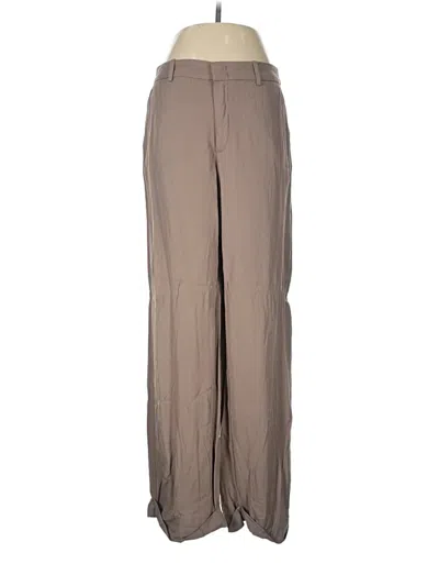 Pre-owned H&m Casual Pants In Brown