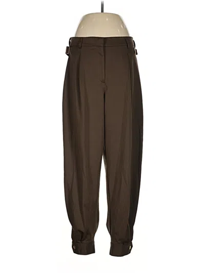 Pre-owned H&m Casual Pants In Brown