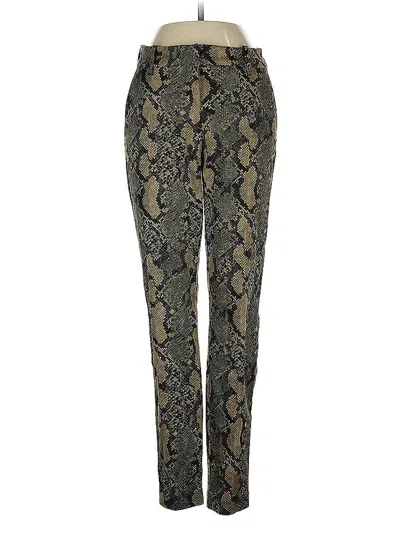 Pre-owned H&m Casual Pants In Gold