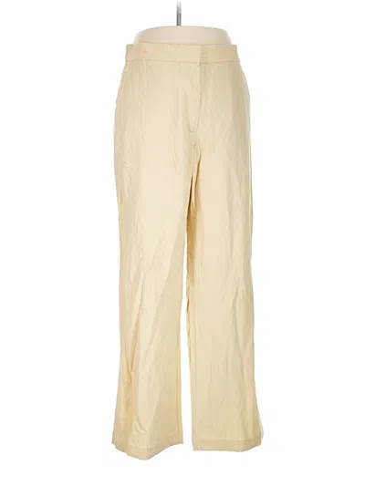 Pre-owned H&m Casual Pants In Gold