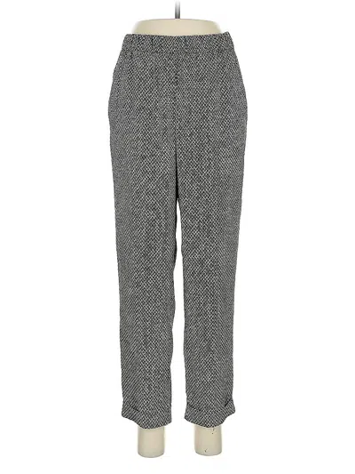 Pre-owned H&m Casual Pants In Gray