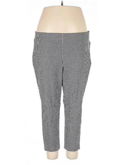 Pre-owned H&m Casual Pants In Gray