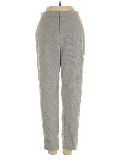 Pre-owned H&m Casual Pants In Gray