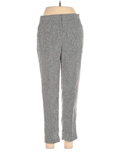 Pre-owned H&m Casual Pants In Gray