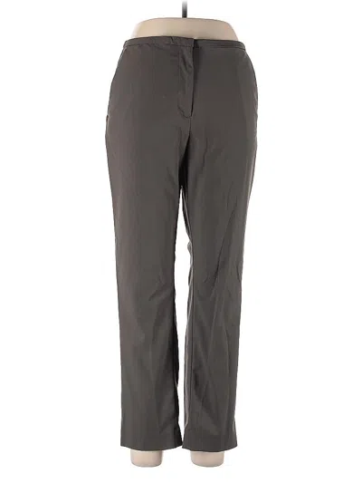 Pre-owned H&m Casual Pants In Gray