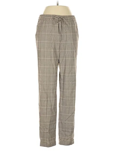 Pre-owned H&m Casual Pants In Gray