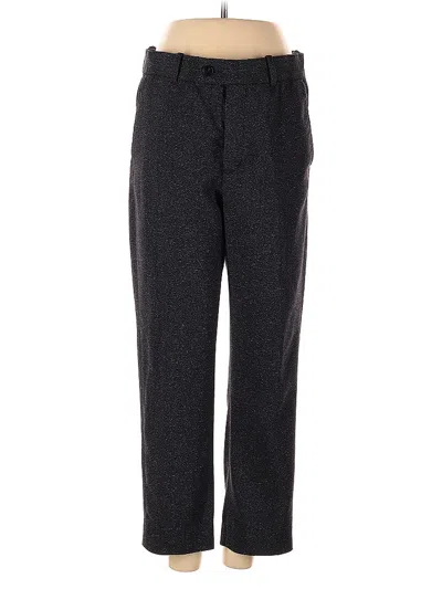 Pre-owned H&m Casual Pants In Gray