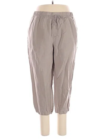 Pre-owned H&m Casual Pants In Gray