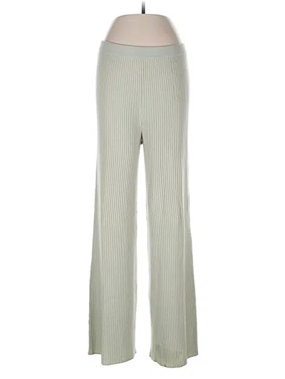 Pre-owned H&m Casual Pants In Gray