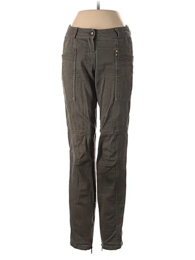 Pre-owned H&m Casual Pants In Gray