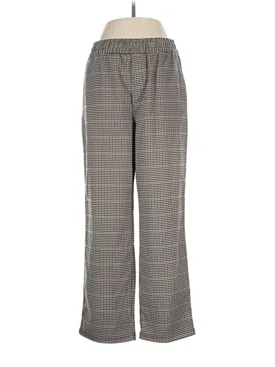 Pre-owned H&m Casual Pants In Gray