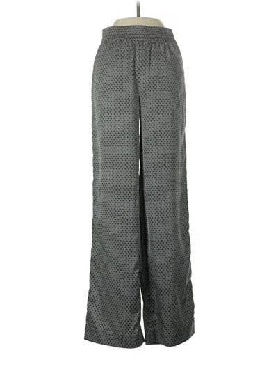 Pre-owned H&m Casual Pants In Gray