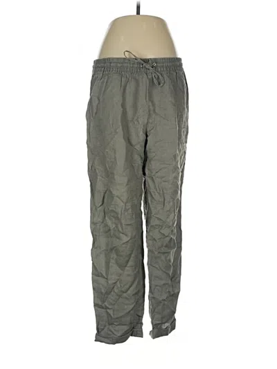 Pre-owned H&m Casual Pants In Gray