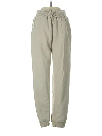 Pre-owned H&m Casual Pants In Gray
