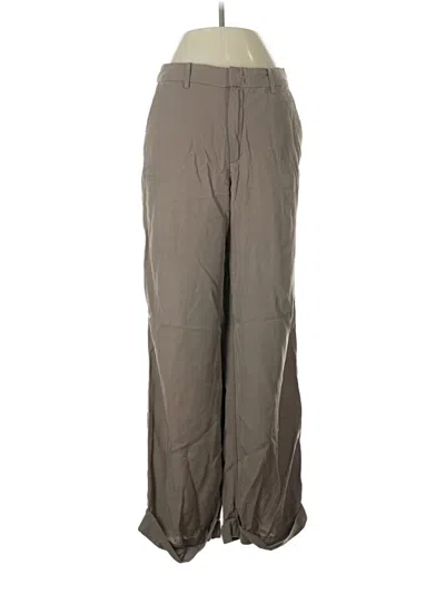 Pre-owned H&m Casual Pants In Gray