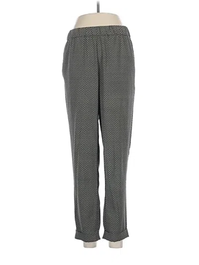 Pre-owned H&m Casual Pants In Gray