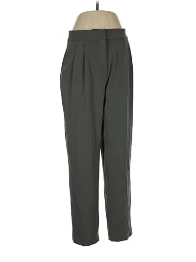 Pre-owned H&m Casual Pants In Gray
