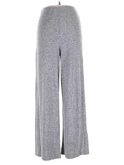 Pre-owned H&m Casual Pants In Gray