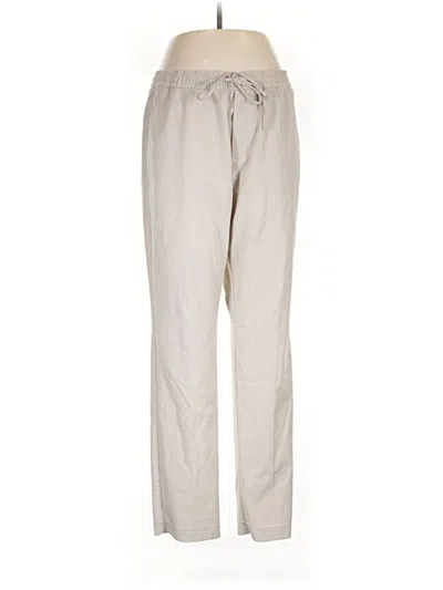 Pre-owned H&m Casual Pants In Gray