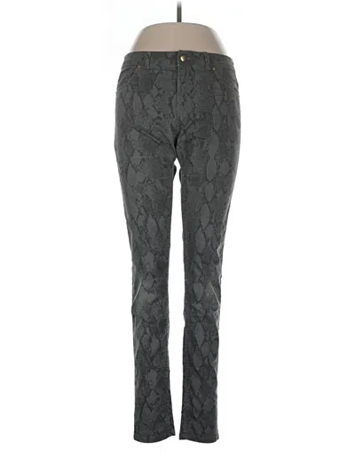Pre-owned H&m Casual Pants In Gray
