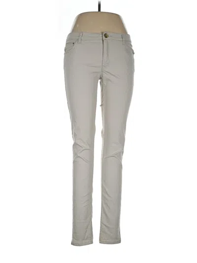Pre-owned H&m Casual Pants In Gray