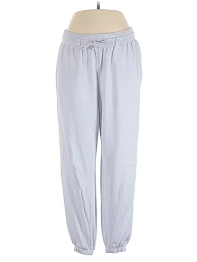 Pre-owned H&m Casual Pants In Gray