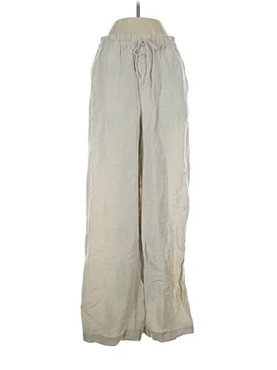 Pre-owned H&m Casual Pants In Gray