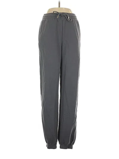 Pre-owned H&m Casual Pants In Gray
