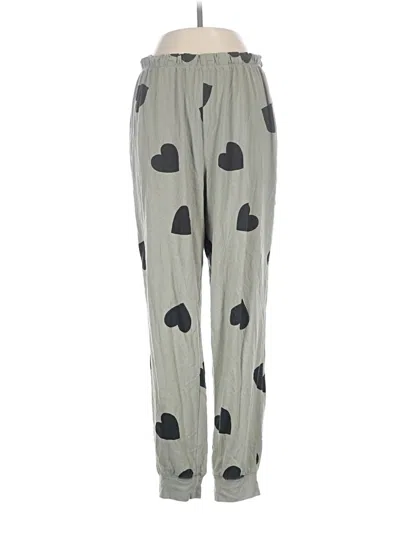 Pre-owned H&m Casual Pants In Gray