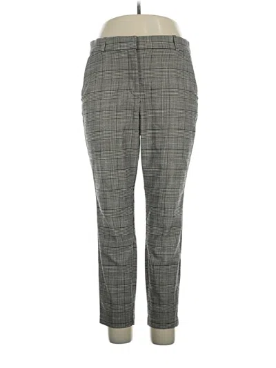 Pre-owned H&m Casual Pants In Gray