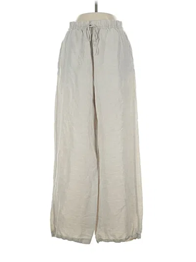 Pre-owned H&m Casual Pants In Gray