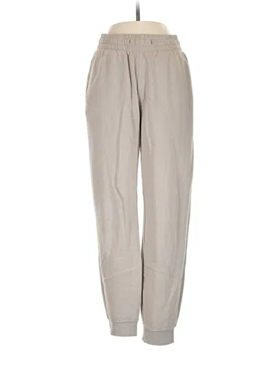 Pre-owned H&m Casual Pants In Gray