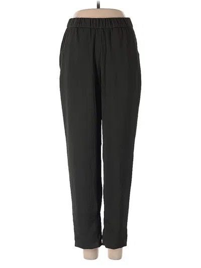 Pre-owned H&m Casual Pants In Green