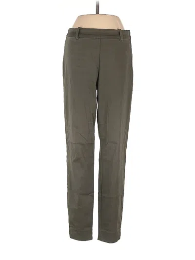 Pre-owned H&m Casual Pants In Green
