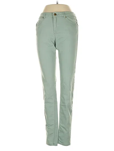 Pre-owned H&m Casual Pants In Green