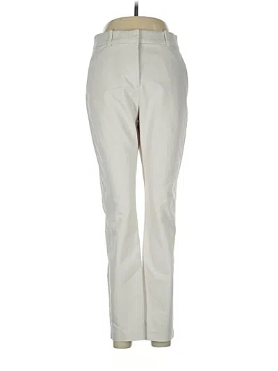 Pre-owned H&m Casual Pants In Ivory